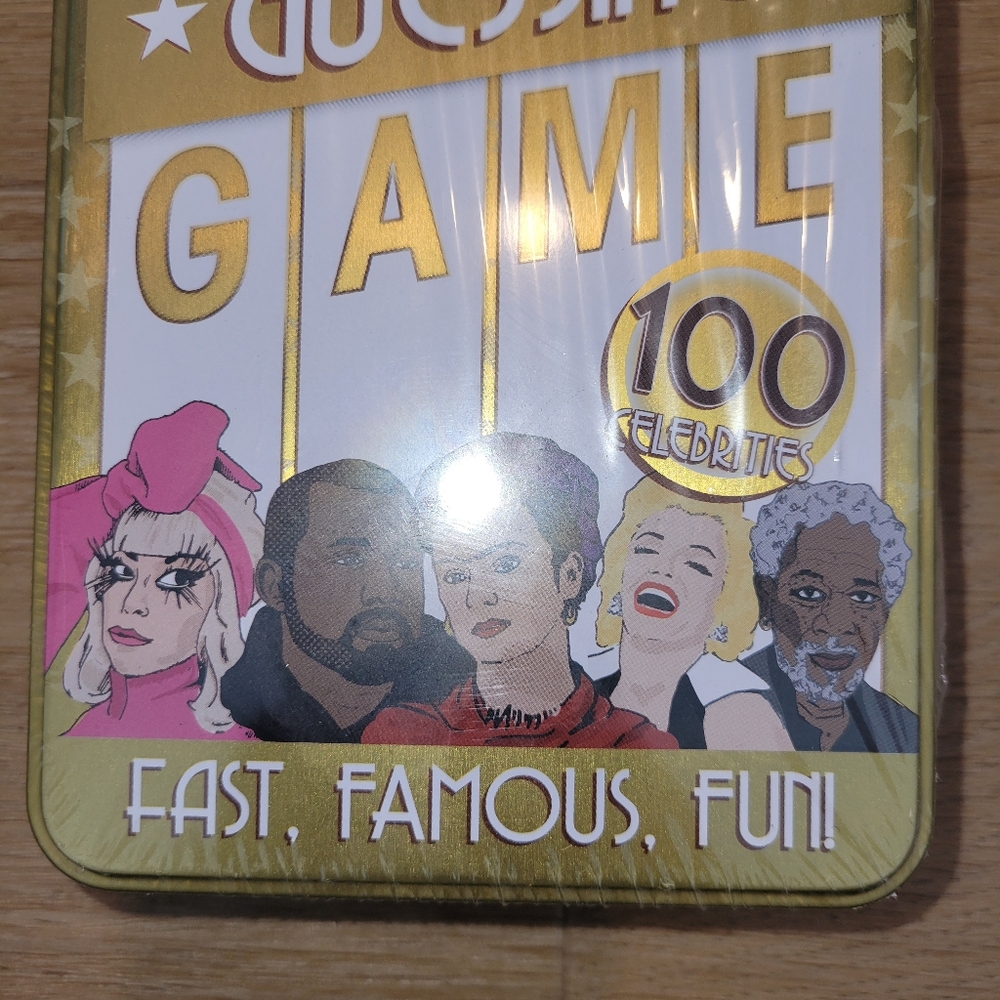 The Celebrity Guessing Fast Famous Fun Game New 4 or More Players Ages 8+ - Picture 4 of 7